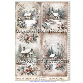 Rice paper for decoupage