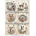 Rice paper for decoupage