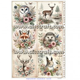 Rice paper for decoupage