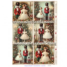 Rice paper for decoupage