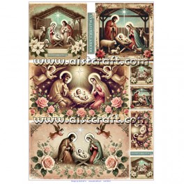 Rice paper for decoupage
