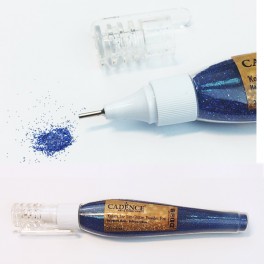 Glitter Powder Pen Blue