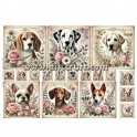 Rice paper for decoupage