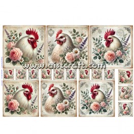 Rice paper for decoupage
