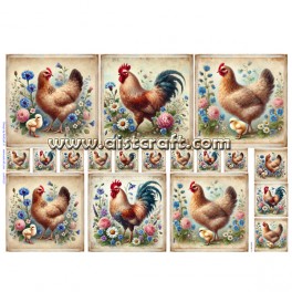 Rice paper for decoupage