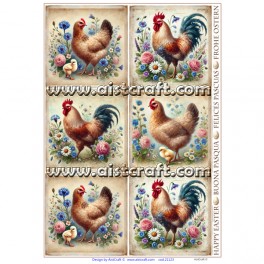 Rice paper for decoupage