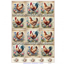 Rice paper for decoupage