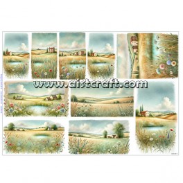Rice paper for decoupage