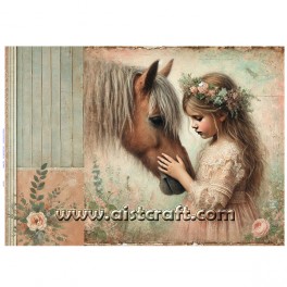 Rice paper for decoupage