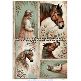 Rice paper for decoupage