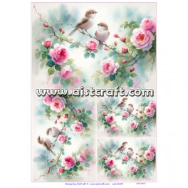 Rice paper for decoupage