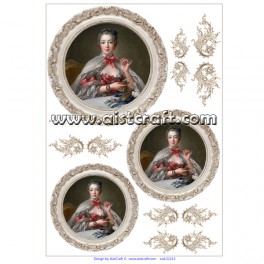Rice paper for decoupage