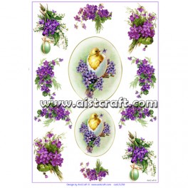 Rice paper for decoupage