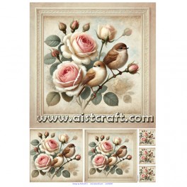 Rice paper for decoupage