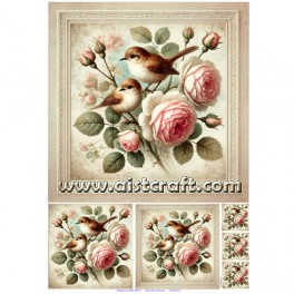 Rice paper for decoupage