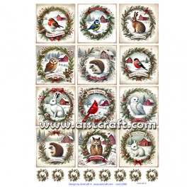 Rice paper for decoupage