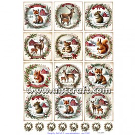 Rice paper for decoupage