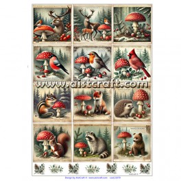 Rice paper for decoupage