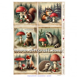 Rice paper for decoupage