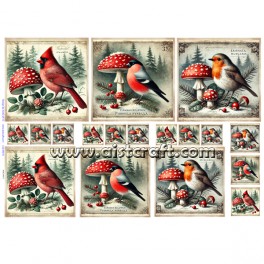 Rice paper for decoupage