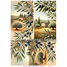 Rice paper for decoupage