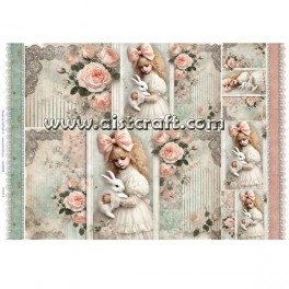 Rice paper for decoupage