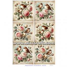 Rice paper for decoupage