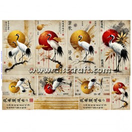 Rice paper for decoupage