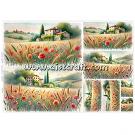 Rice paper for decoupage