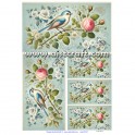 Rice paper for decoupage