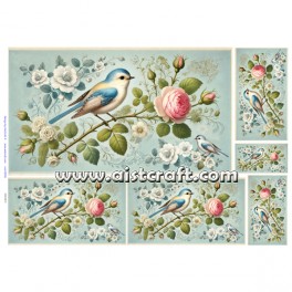 Rice paper for decoupage