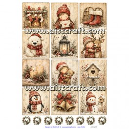 Rice paper for decoupage