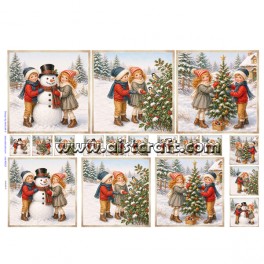 Rice paper for decoupage