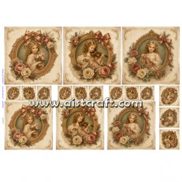 Rice paper for decoupage