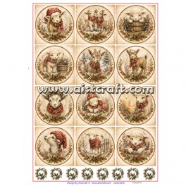 Rice paper for decoupage