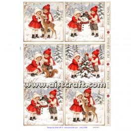 Rice paper for decoupage